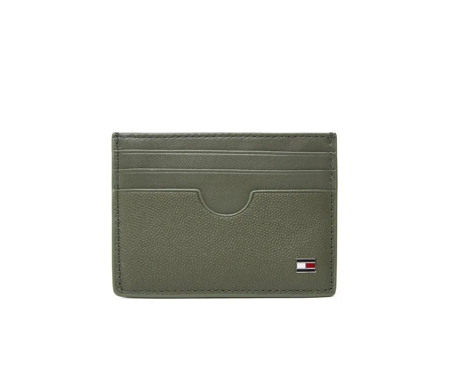 obrazek 1 Tommy Hilfiger Etui na karty kredytowe Th Flag Cc Holder AM0AM13517 Zielony