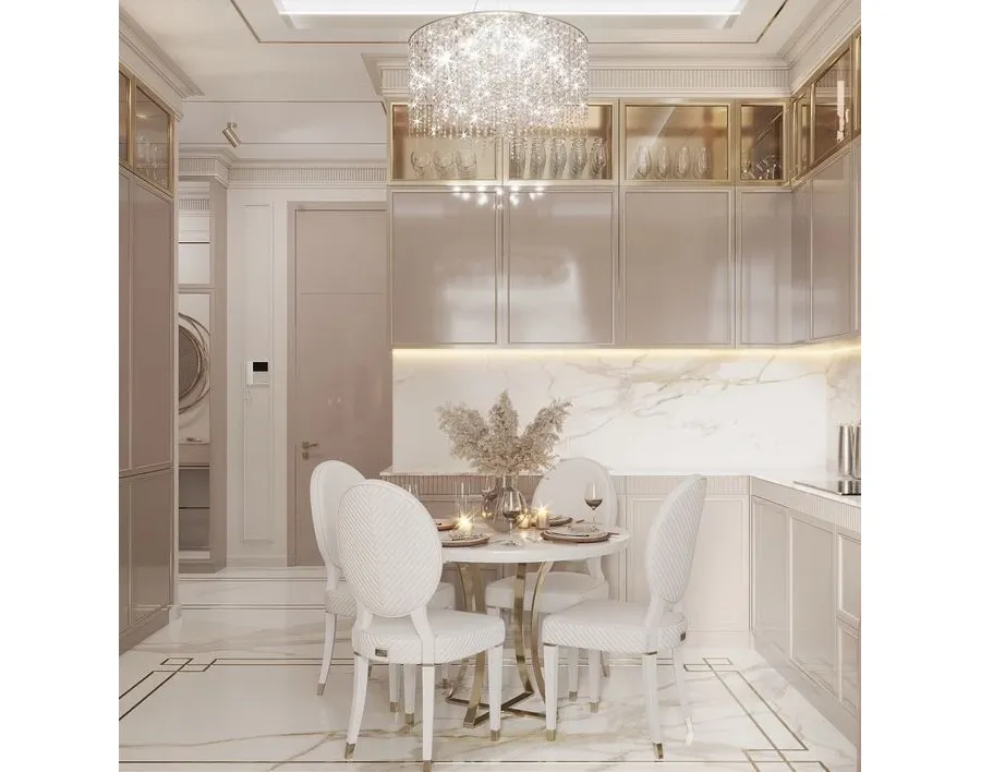 obrazek 6 Bogato zdobiony żyrandol Varsovia - idealny do luksusowych pomieszczeń