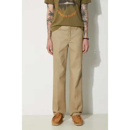 Zdjęcie Dickies spodnie Work Pant Rec męskie kolor beżowy proste DK0A4XK9KHK-BRAZOWY