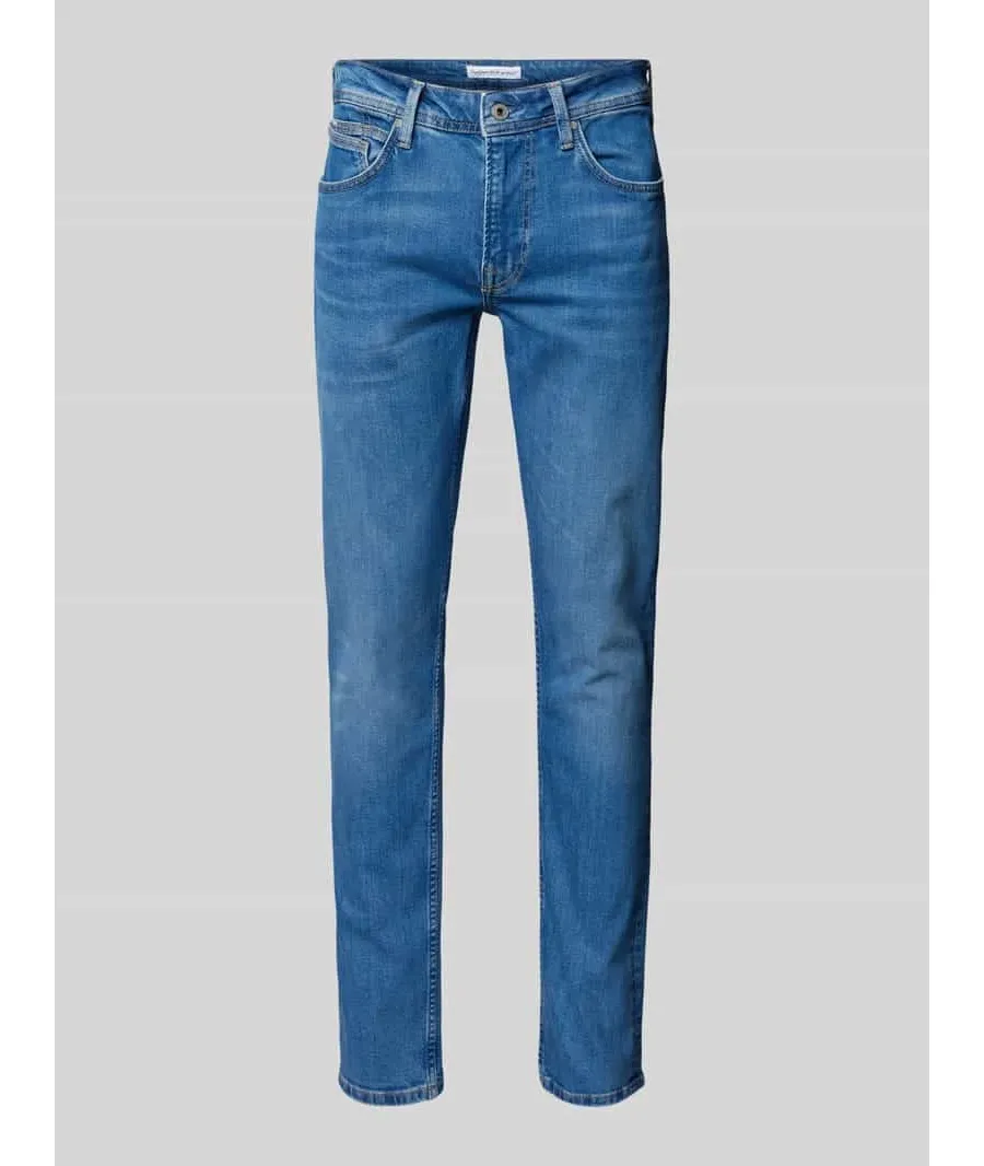 obrazek 1 Jeansy o kroju slim fit z 5 kieszeniami model ‘Hatch’