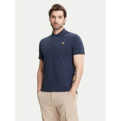 Zdjęcie Moose Knuckles Polo Everett M34MT712G Granatowy Regular Fit