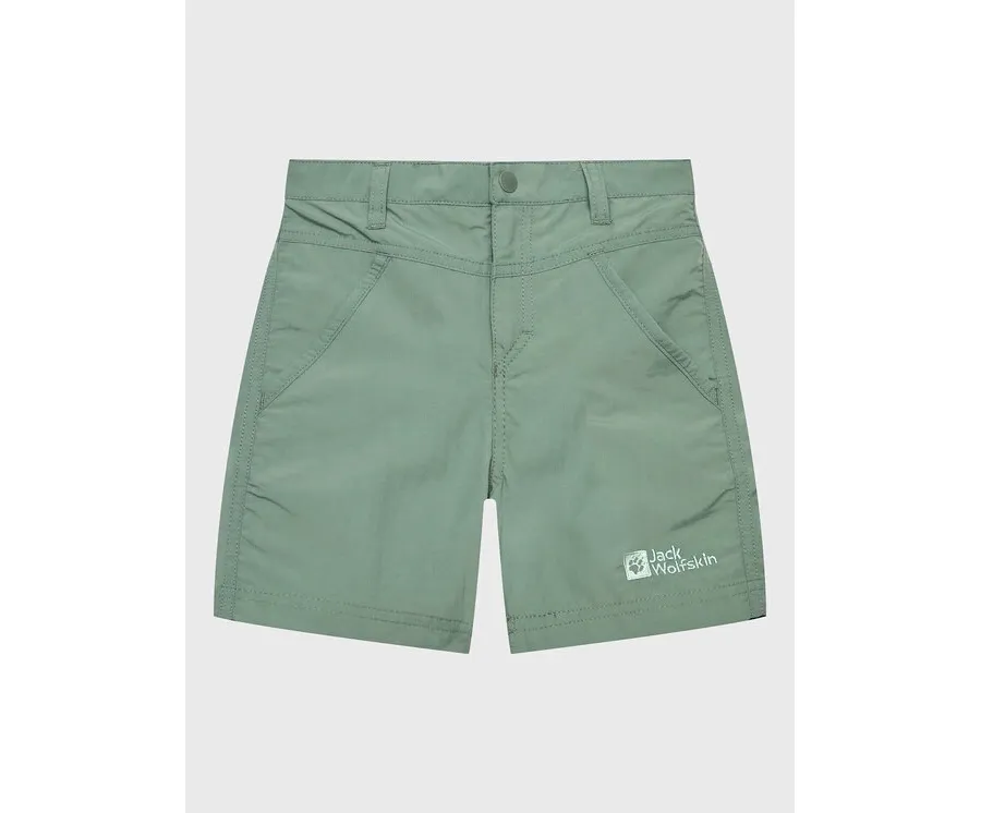 obrazek 1 Jack Wolfskin Szorty materiałowe Sun 1605614 M Zielony Regular Fit