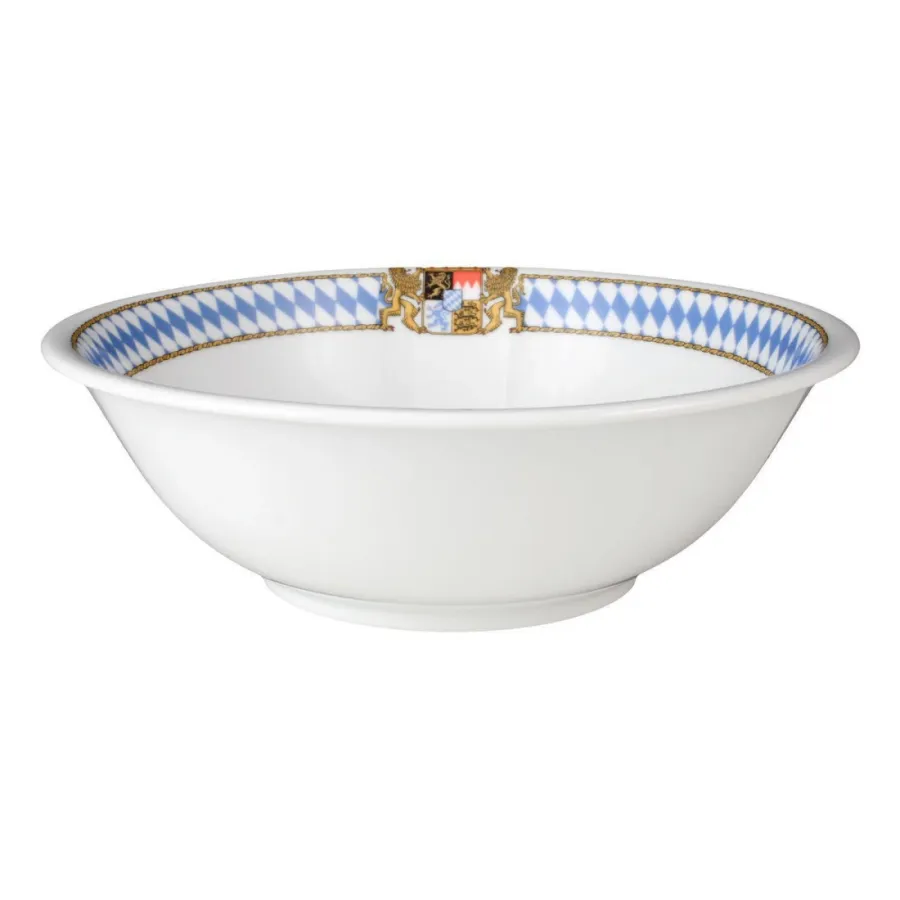 obrazek 1 Stylowa okrągła porcelanowa miska 20 cm zdobiona oryginalnym bawarskim motywem - Seltmann Weiden