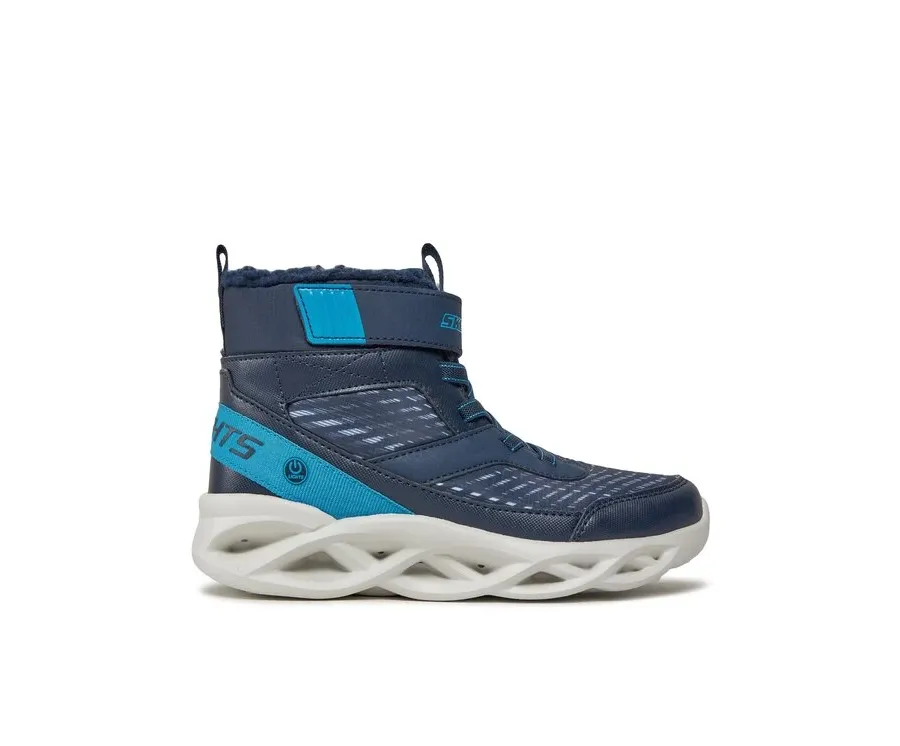 obrazek 1 Skechers Sneakersy Twisted-Brights 401651L/NVBL Granatowy