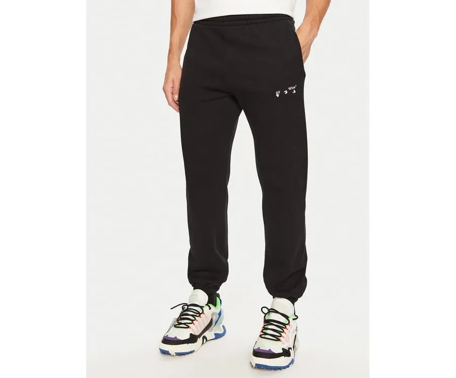 obrazek 1 Off-White Spodnie dresowe OMCH030F20FLE0011001 Czarny Regular Fit