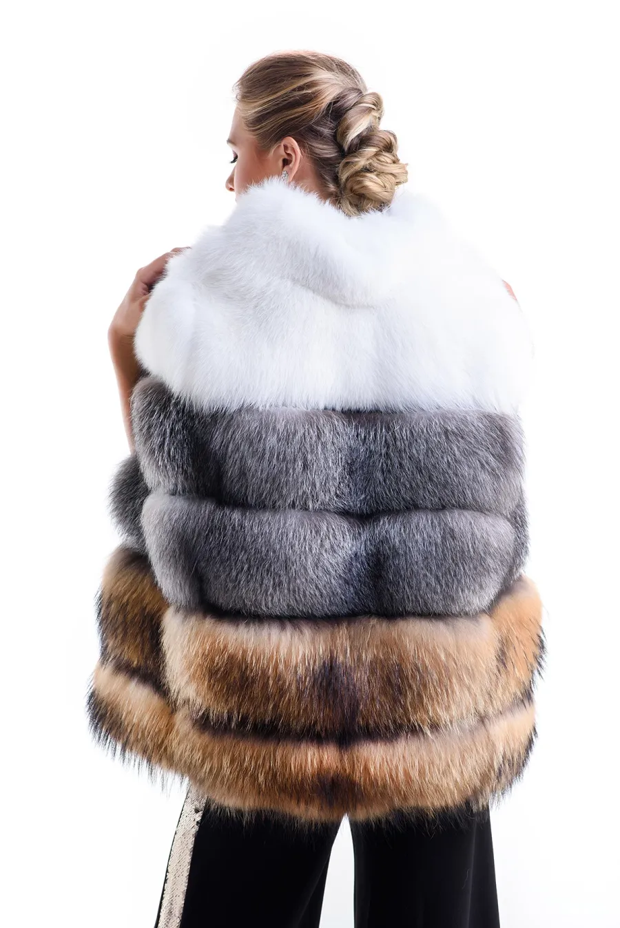 picture 5 Luxurious women's fox fur vest - A&A Vesa