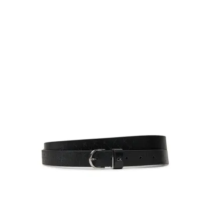Zdjęcie Calvin Klein Pasek Damski Ck Metal Round Buckle 2.5_Mono K60K613150 Czarny