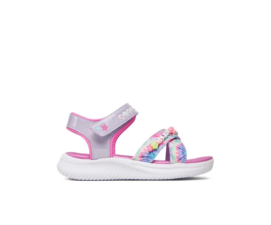 obrazek 1 Skechers Sandały Jumpsters Sandal-Tie Dye Bffs 303045L/LVMT Fioletowy
