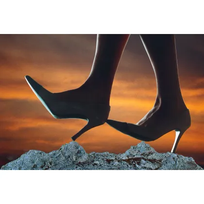 Zdjęcie Fotografia kolekcjonerska - Szczepan Kurzeja - Walk at sunset - 40 cm x 60 cm