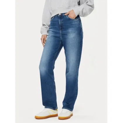 Zdjęcie Tommy Jeans Jeansy Julie DW0DW17614 Granatowy Straight Fit