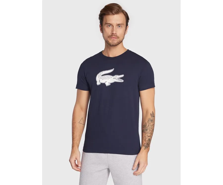 obrazek 1 Lacoste T-Shirt TH2042 Granatowy Regular Fit