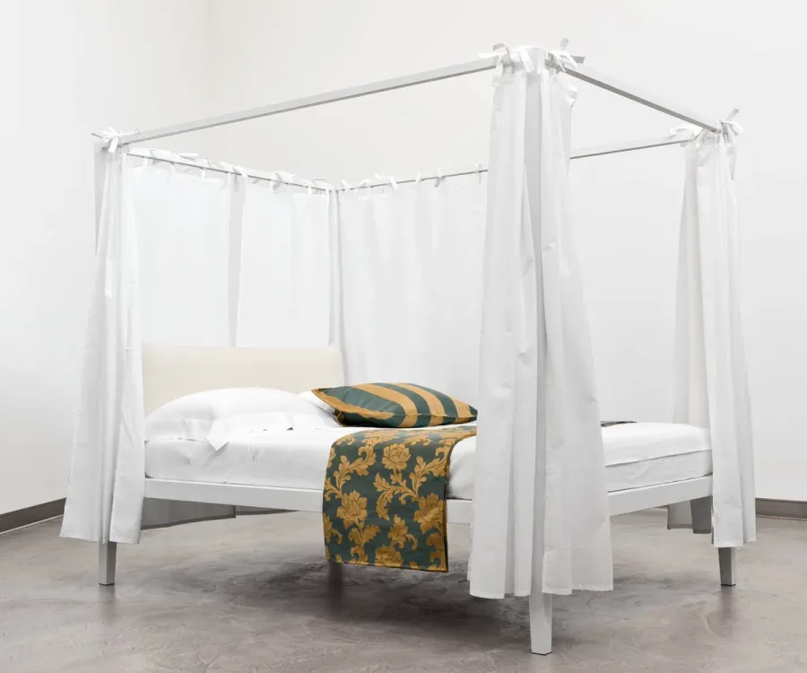 obrazek 1 Wyjątkowe włoskie łóżko Moheli Canopy do stylowej sypialni
