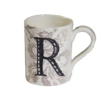 Picture A unique mug with the letter R - Virginia Casa
