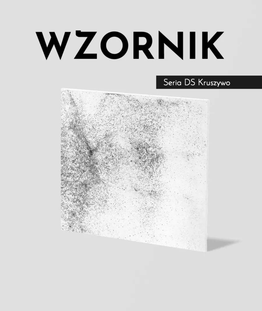 obrazek 1 Wzornik DS - (biały, czarne kruszywo, średnia porowatość) - beton architektoniczny