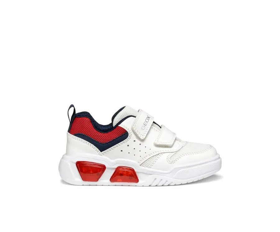 obrazek 1 Geox Sneakersy J Illuminus J55GVA 014BU C0050 S Biały