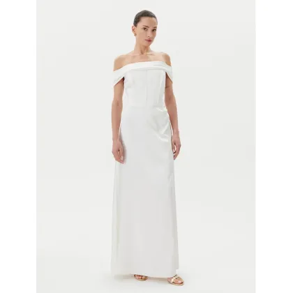 Zdjęcie Rinascimento Sukienka wieczorowa CFC0123802003 Biały Regular Fit