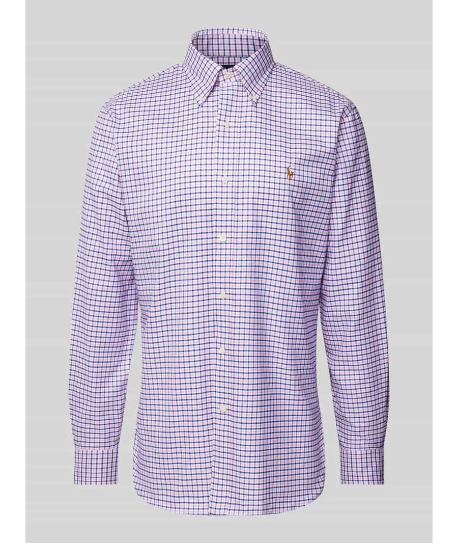 obrazek 1 Koszula casualowa o kroju regular fit z kołnierzykiem typu button down