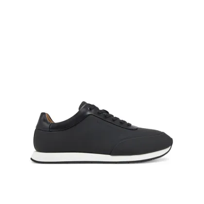 Zdjęcie Calvin Klein Sneakersy Low Prof Runn Laceup Rubb Lth HM0HM01707 Czarny