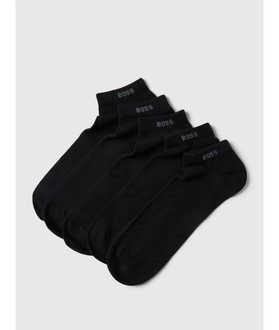 obrazek 1 Krótkie skarpety z detalem z logo w zestawie 5 szt.