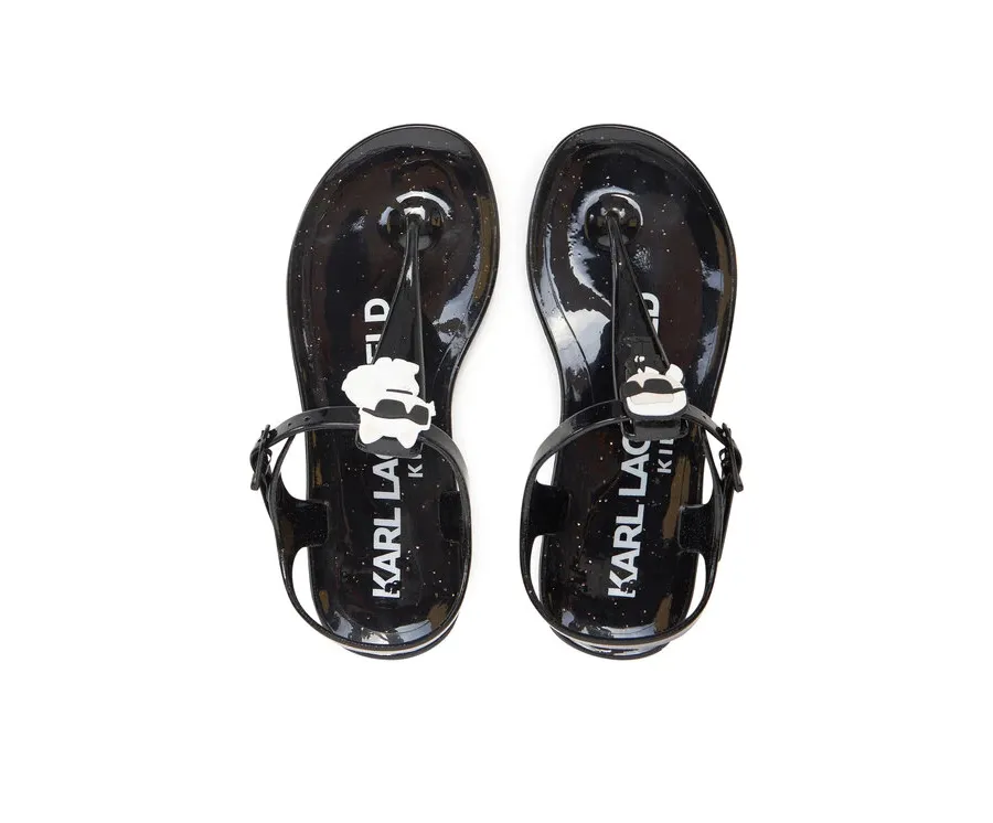 obrazek 1 Karl Lagerfeld Kids Sandały Z30370 M Czarny
