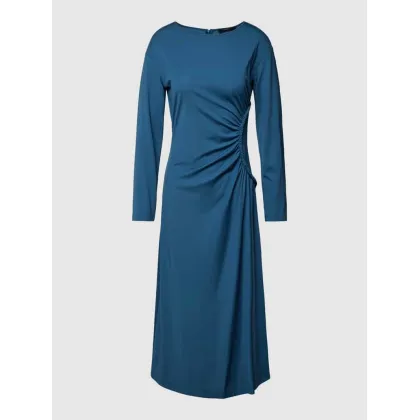 Zdjęcie Sukienka midi z okrągłym dekoltem model ‘ROMANIA’