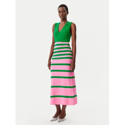 Zdjęcie LOLA CASADEMUNT Sukienka dzianinowa LS2516005 Zielony Slim Fit