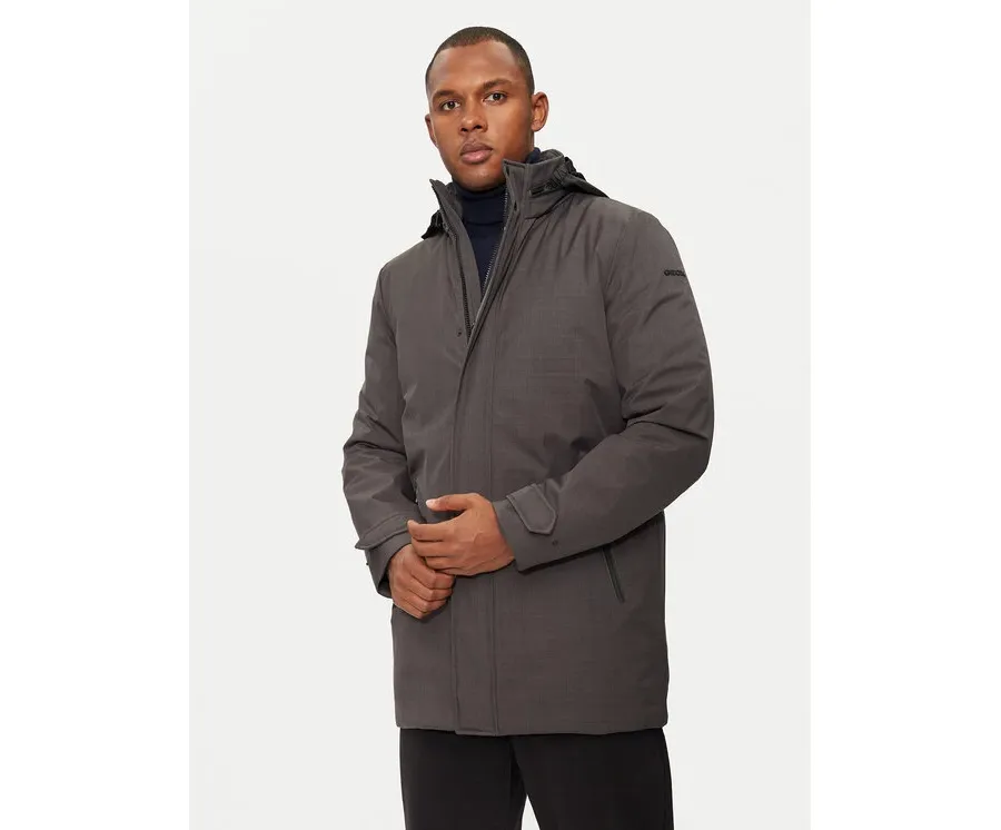 obrazek 1 Geox Kurtka zimowa Dolomia M4620M T3162 F9821 Szary Regular Fit