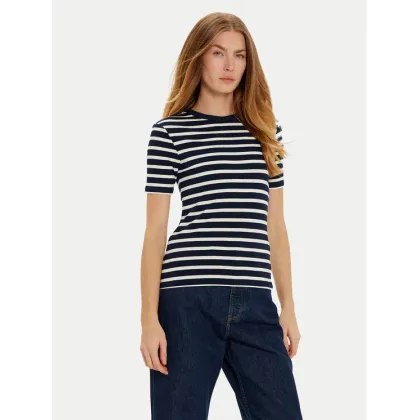 Zdjęcie Tommy Hilfiger Bluzka WW0WW43918 Granatowy Slim Fit