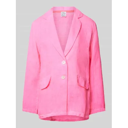 Zdjęcie Żakiet lniany z kieszeniami z patką