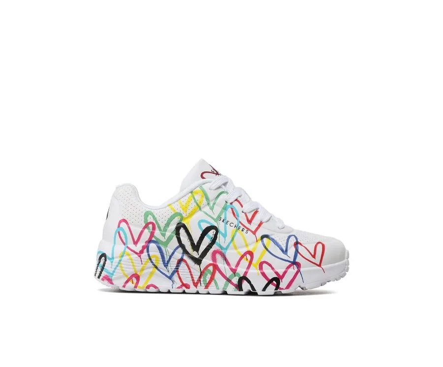 obrazek 1 Skechers Sneakersy Spread The Love 314064L/WMLT Biały