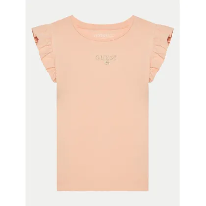 Zdjęcie Guess T-Shirt K5RI26 K6YW4 Koralowy Regular Fit