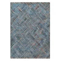 Picture Exclusive blue geometry rug - PRADO CRAYON 22608