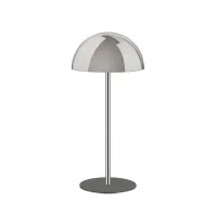 Picture Stylish gray hat holder with chrome finish