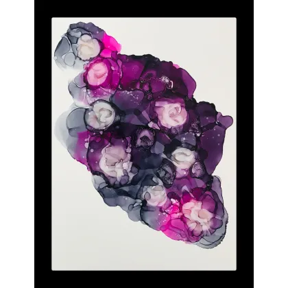 Zdjęcie Dragon fruit, tusze alkoholowe na papierze yupo