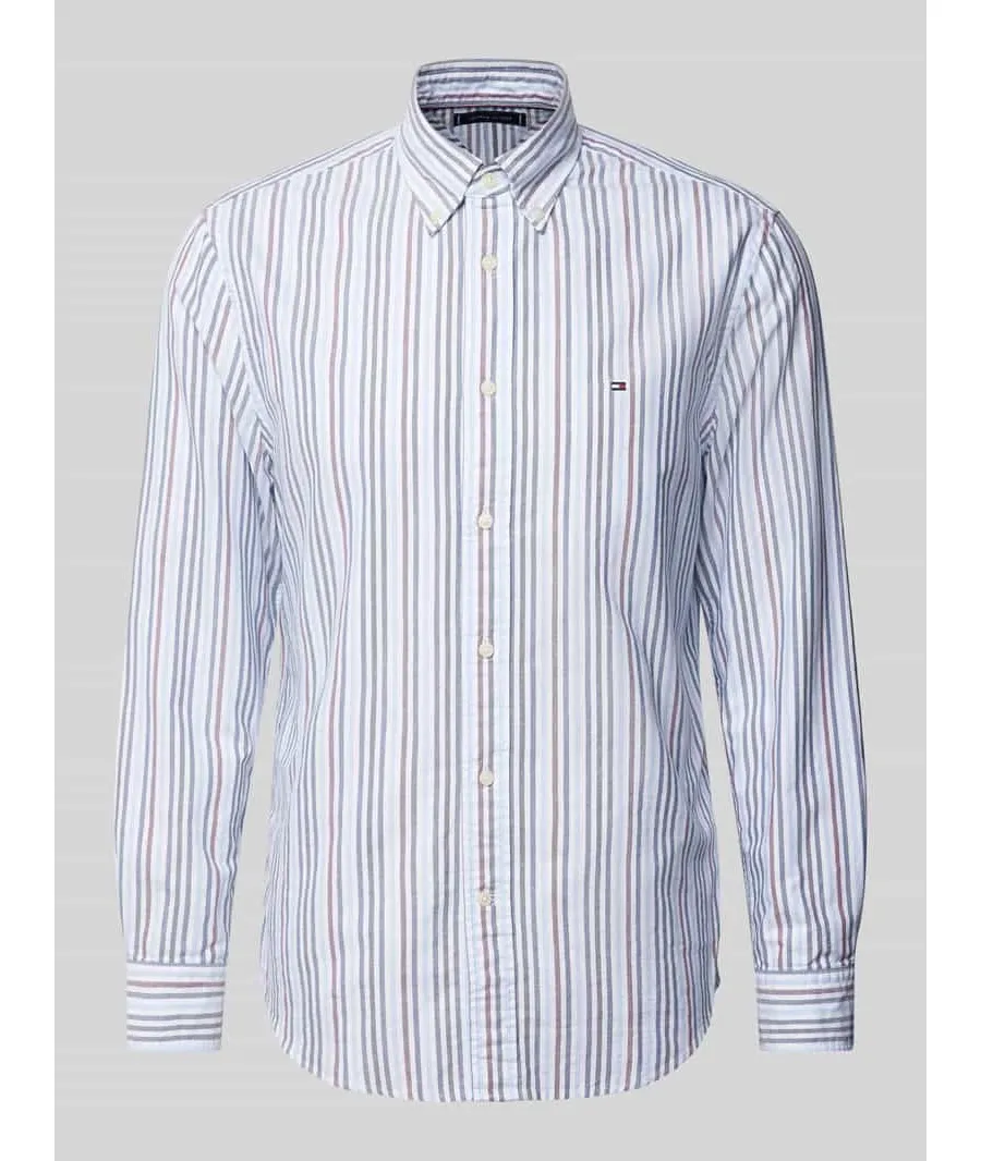 obrazek 1 Koszula casualowa o kroju regular fit z kołnierzykiem typu button down model ‘OXFORD’