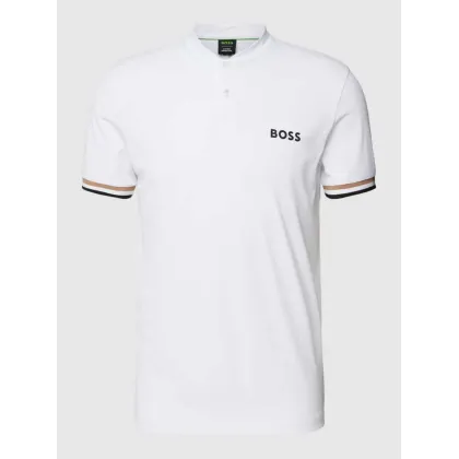 Zdjęcie Koszulka polo o kroju slim fit ze stójką model ‘Pariq’