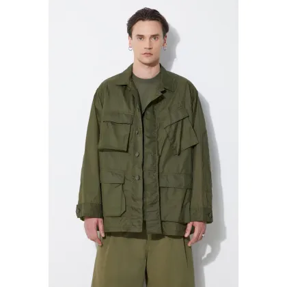 Zdjęcie Engineered Garments kurtka BDU Jacket męska kolor zielony przejściowa oversize OR177.KD001