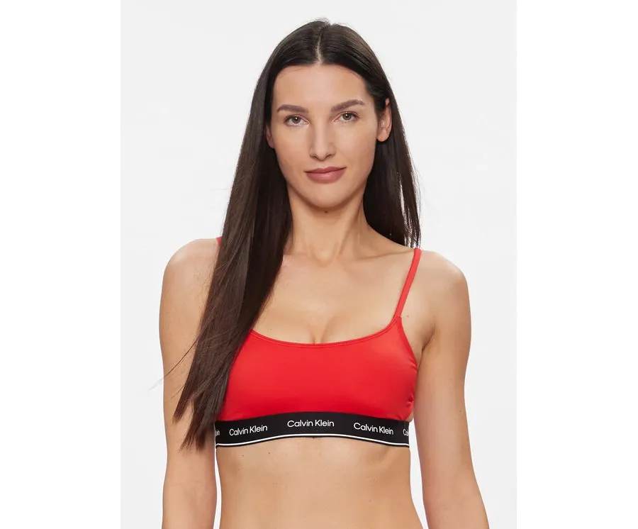 obrazek 1 Calvin Klein Swimwear Góra od bikini KW0KW02425 Czerwony
