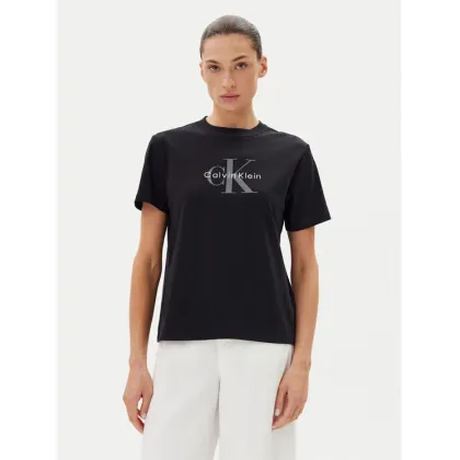 Zdjęcie Calvin Klein Jeans T-Shirt Hero LV047B865G Czarny Regular Fit