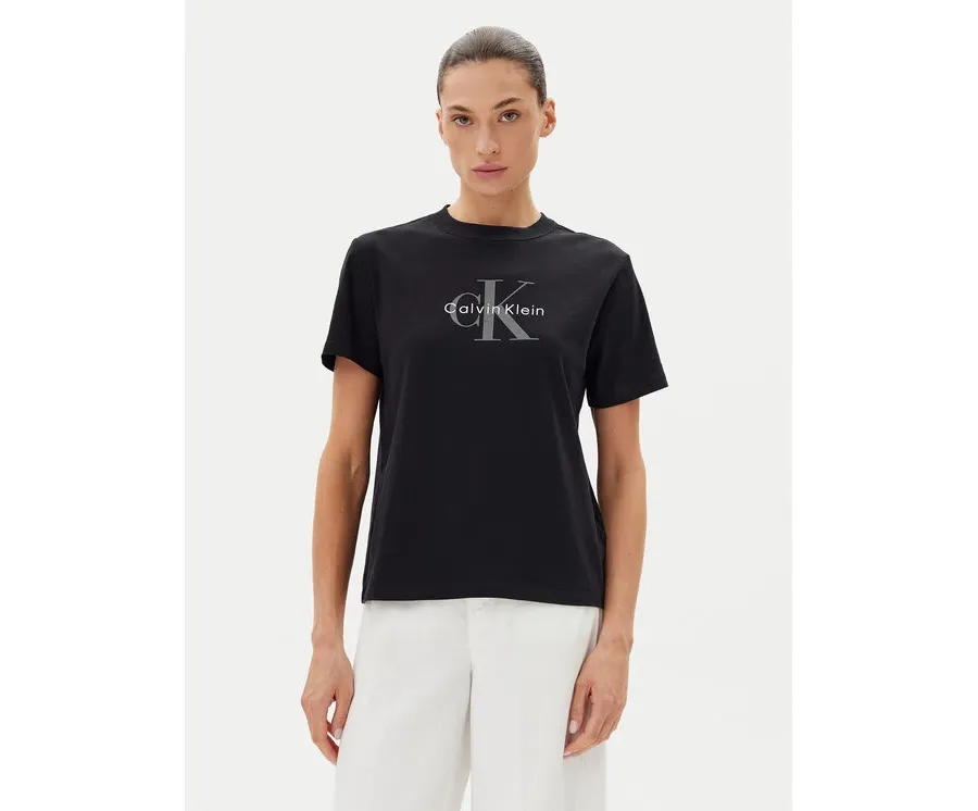 obrazek 1 Calvin Klein Jeans T-Shirt Hero LV047B865G Czarny Regular Fit