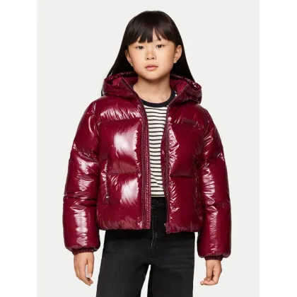 Zdjęcie Tommy Hilfiger Kurtka puchowa New York KG0KG08496 Bordowy Regular Fit
