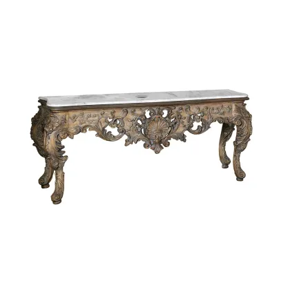 Picture Exclusive, hand-carved bathroom console VERONA - Collecion Alexandra