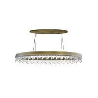Picture Elegant Portuguese oval pendant lamp