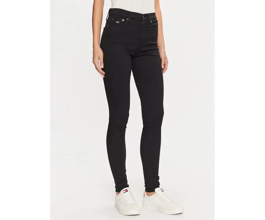 obrazek 1 Tommy Jeans Jeansy Nora DW0DW19935 Czarny Skinny Fit