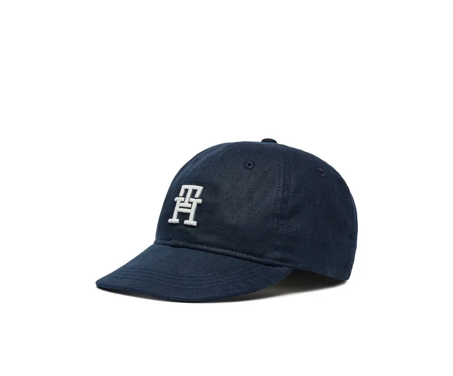 obrazek 1 Tommy Hilfiger Czapka z daszkiem Summer Prep AU0AU01954 Granatowy