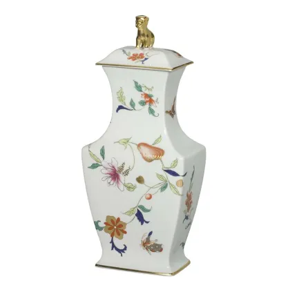 Zdjęcie Porcelanowy mały orientalny dzbanek z kolekcji Samatra z motywem kwiatowym - Vista Alegre