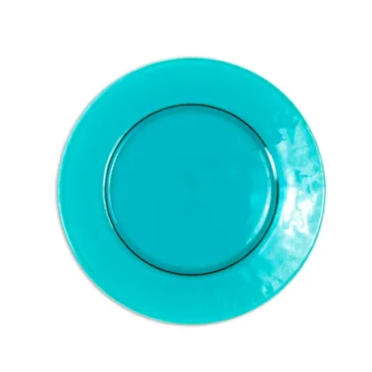 Zdjęcie Włoski zestaw 6 niebieskich talerzy