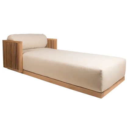 Zdjęcie Wyjątkowy leżak Code do ogrodu i na taras