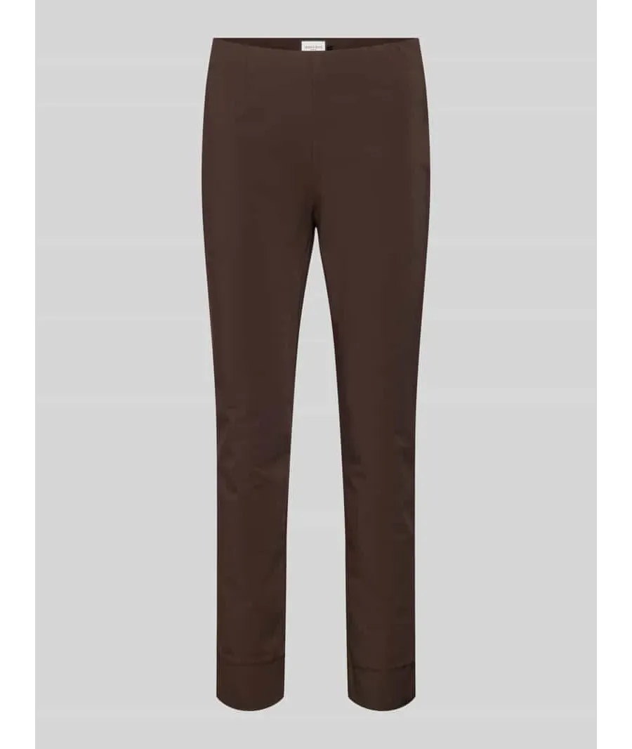 obrazek 1 Spodnie materiałowe o skróconym kroju slim fit model ‘SABRINA’