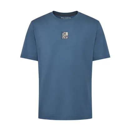 Zdjęcie Marc O'Polo T-Shirt 524 2012 51298 Niebieski Regular Fit